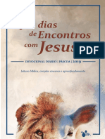 40 Dias de Encontros Com Deus-Março de 2019