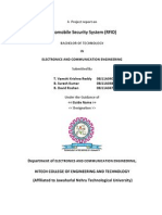 Automobile Security System (RFID) : Electronics and Communication Engineering