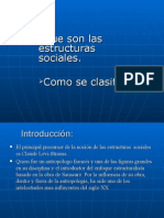 Estructuras Sociales