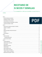 Recetario de Frutos Secos y Semillas