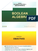 Boolean Algebra & Signal Conditioning