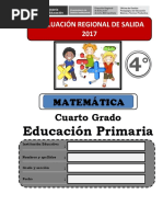 4° Prueba Matemática