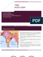 History of The Indian Constitution