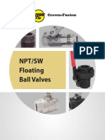 Crown-Fusion ASME B16.34 Threaded Ball Valves Brochure 2