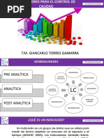 Semana 15 - Indicadores de Calidad