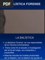 Balística Forense