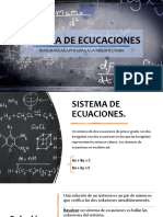 Sistema de Ecucaciones