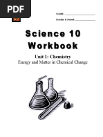 Chemistry Unit Booklet 2022