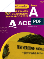 Solucionario Acem Examen SM 2022 Área A