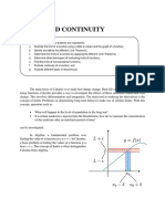 Limits and Continuity