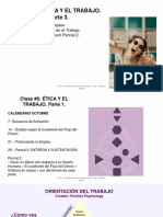 Clase 8 - Ã - Tica y El Trabajo - Potenciando Tu Trabajo