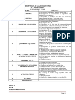 SS2 Maths 1st Term Lesson Note PDF