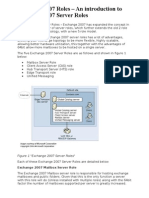 Exchange 2007 Roles