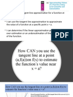 4.6 Linear Approximation With Answers