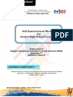 Self-Instructional Module For Senior High School Learners