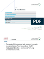 1 4 & 1 5 DEWA Training - PV Modules R1