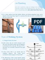 Stacking System in Plumbing