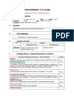 2 SESIÓN DE APRENDIZAJE - Organizaciones Civiles