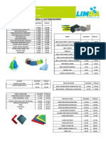 Lista de Precios Jarcieria Distribuidores Junio 22