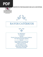 Reporte Rayos Catódicos