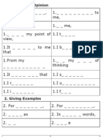 IELTS Writing Task 2 Vocab - Group Work