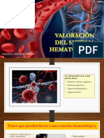 Valoracion Del Sistema Hematologico