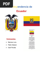 Independencia de Ecuador