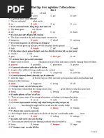 Bai Tap Trac Nghiem Collocations