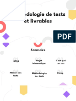 METHODOLOGIE DE TESTS ET LIVRABLES - Hajer