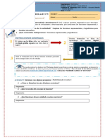 FICHA #5 - 3° Medio