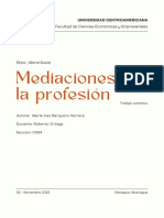 Mediaciones de La Profesión