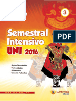 Ec Geometria 3 Semestral Intensivo Uni - Cesar Vallejo 2016