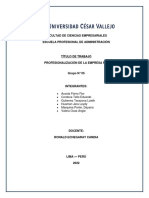 Facultad de Ciencias Empresariales Escuela Profesional de Administración