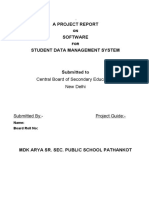 Student Data Management 1 2