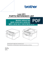 BRT - DCP1511 DCP1510 DCP1512 DCP1518 MFC1810 MFC1811 MFC1813 MFC1815 MFC1818