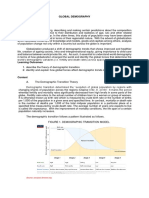 TCW Module 10 Global Demography