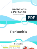 Peritonitis and Appendicitis