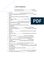 Past Simple Vs Past Continuous - Complete