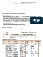 3° Grado - Experiencia de Aprendizaje N°04