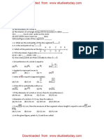 CBSE Class 6 Basic Geometrical Concepts Worksheet