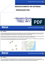 PR1 Prática M4.22 - Matemática Discreta