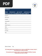 Welding Program Quality Assurance Guide