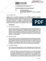 "Decenio de La Igualdad de Oportunidades para Mujeres y Hombres" "Año Del Fortalecimiento de La Soberanía Nacional"