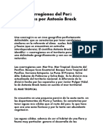 Las 11 Ecorregiones Del Perú Propuestas Por Antonio Brack