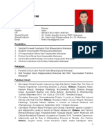 Curriculum Vitae: Data Personal