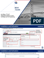 Midas Civil Installation and Registration Guide