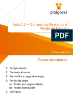 Aula 1.2 - Número de Reynolds e Perda de Cargas - 2