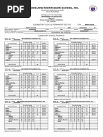 Form 137 Elem