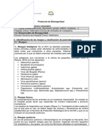 Protocolo Bioseguridad HCV Pequeños Animales Version Inicial