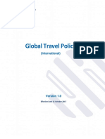 Global Travel Policy Sutherland Global Services